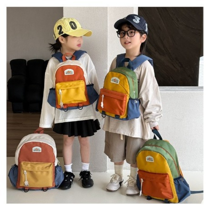 Новый детский рюкзак с цветным – обзор и цена Canvas Backpack Casual